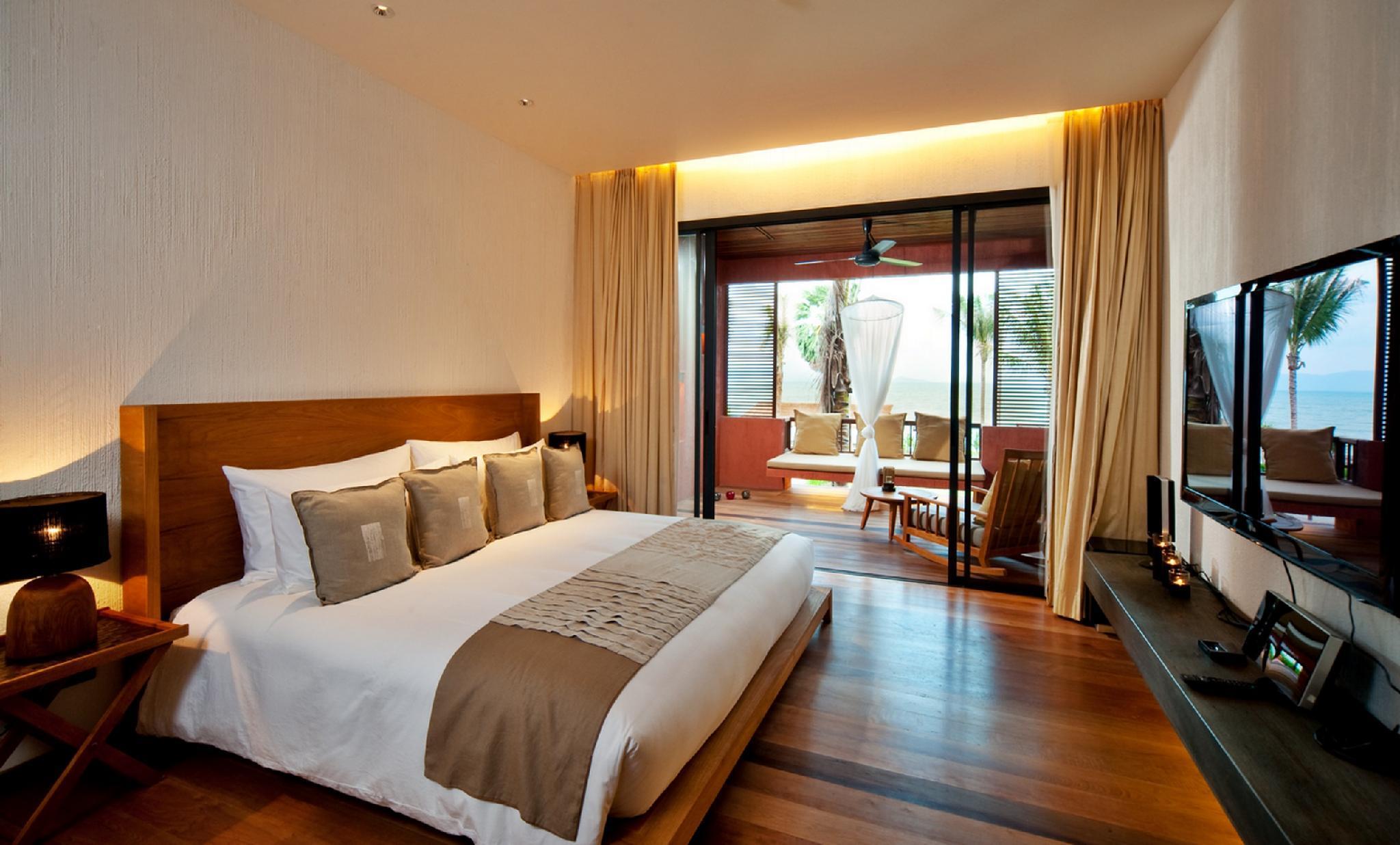 Hansar Samui Resort & Spa - Sha Extra Plus Bophut Exterior foto A bedroom at the resort